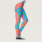 Leggings Motif coloré Paisley (Droite)