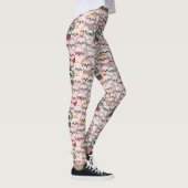 Leggings Motif comique de paresse (Droite)