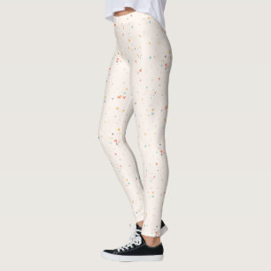 Leggings Motif Confetti Dots & Triangle