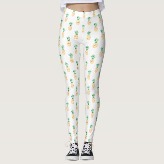 Leggings Motif cool ananas (Devant)