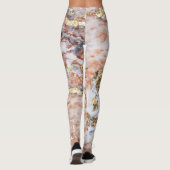 Leggings Motif cool en marbre tendance (Dos)