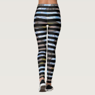 Leggings Motif Cool unique Fun Stripe