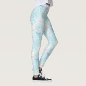 Leggings Motif côtier de méduses d'été (Droite)