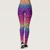 Leggings Motif couleur léopard (Dos)
