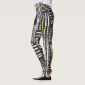 Leggings Motif créatif abstrait sans faille : design artist (Gauche)