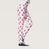 Leggings Motif Cupcake Coeur Rose mignon (Droite)
