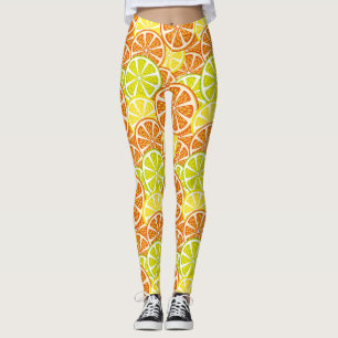 Leggings Motif d'agrume