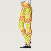 Leggings Motif d'agrume (Gauche)