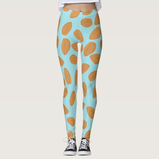 Leggings Motif d'amandes (Devant)