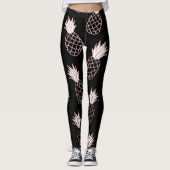 Leggings Motif d'ananas mignon (Devant)