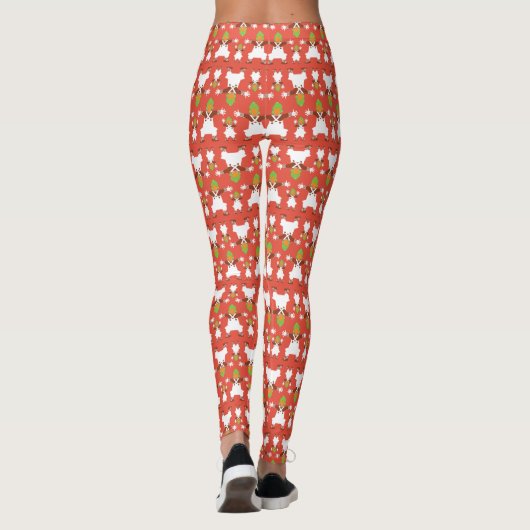 Leggings Motif dansant Oompa Loompa (Dos)