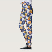Leggings Motif d'aquarelle Halloween (Gauche)