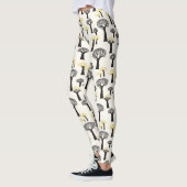 Leggings Motif d'arbre de baobab lunaire (Gauche)