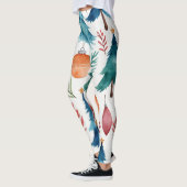Leggings Motif d'arbre de Noël (Gauche)