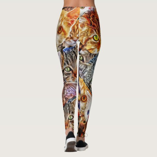Leggings Motif d'art (Dos)