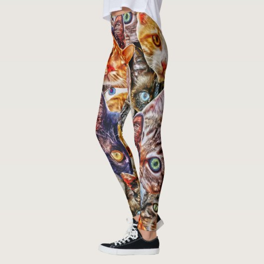 Leggings Motif d'art (Gauche)
