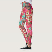 Leggings Motif d'art batik indonésien (Gauche)