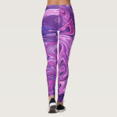 Leggings Motif d'art Galaxy (Dos)