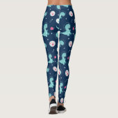 Leggings Motif d'astronaute de Dinosaur (Dos)