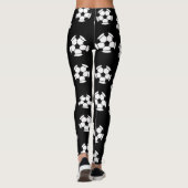 Leggings Motif de balle de football (Dos)
