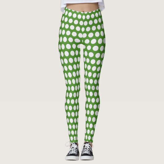 Leggings Motif de balle de golf (Devant)