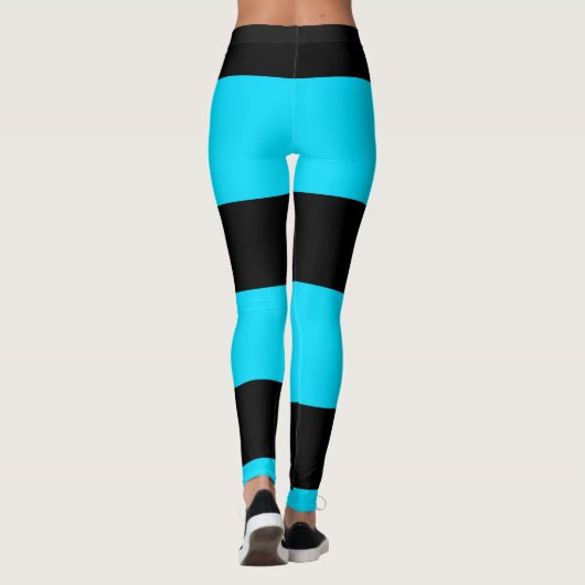 Leggings Motif de bandes (Dos)