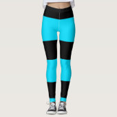 Leggings Motif de bandes (Devant)