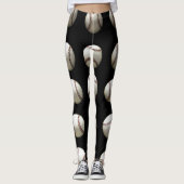 Leggings Motif de baseball (Devant)