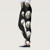 Leggings Motif de baseball (Gauche)