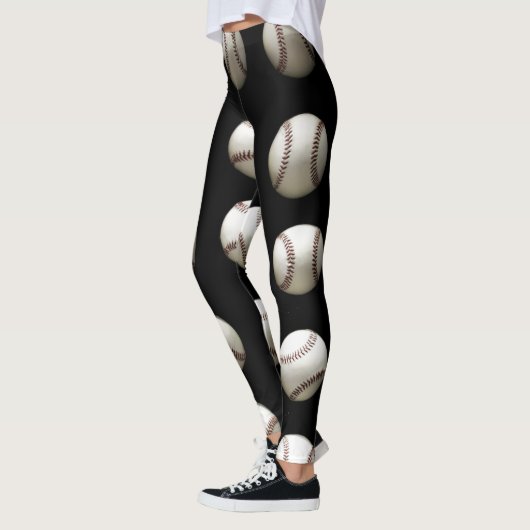 Leggings Motif de baseball (Gauche)
