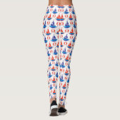Leggings Motif de bateau à voile (Dos)
