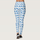 Leggings Motif de bateau à voile de bande dessinée (Dos)