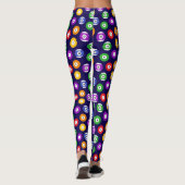 Leggings Motif de billard du billard du billard du billard (Dos)