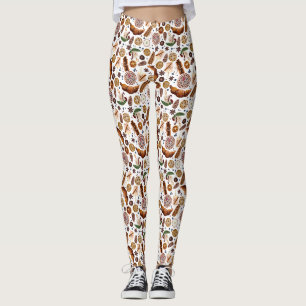 Leggings Motif de biscuits de Noël Hygge