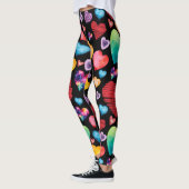 Leggings Motif de Black Hearts (Gauche)