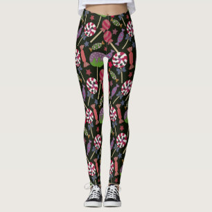 Leggings Motif de bonbons   motif Lollies   lollipop 16