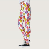 Leggings Motif de bonbons | motif Lollies | lollipop 2 (Gauche)