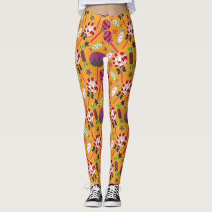 Leggings Motif de bonbons   motif Lollies   lollipop 23