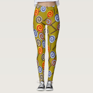 Leggings Motif de bonbons   motif Lollies   lollipop 26