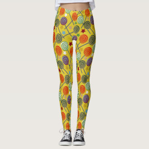 Leggings Motif de bonbons   motif Lollies   lollipop 30