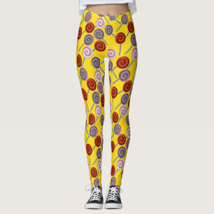 Leggings Motif de bonbons   motif Lollies   lollipop 50