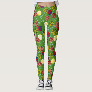 Leggings Motif de bonbons motif Lollies lollipop 58