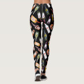Leggings Motif de bouteilles d'alcool (Dos)
