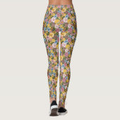 Leggings Motif de broderie florale TWEETY™ (Dos)