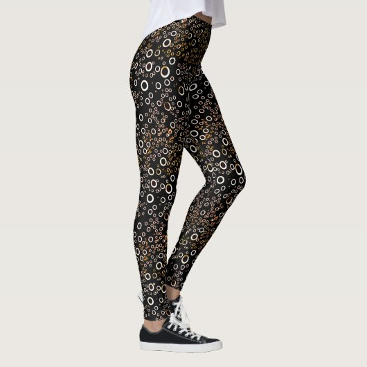 Leggings Motif de bulle (Droite)