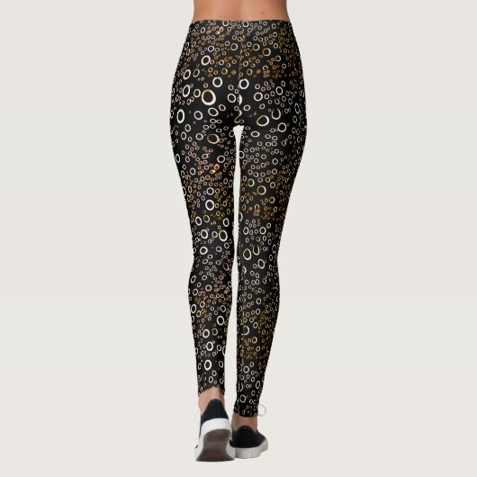 Leggings Motif de bulle (Dos)
