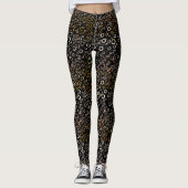 Leggings Motif de bulle (Devant)