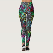 Leggings motif de bulle 02.b DGrey BG (Dos)