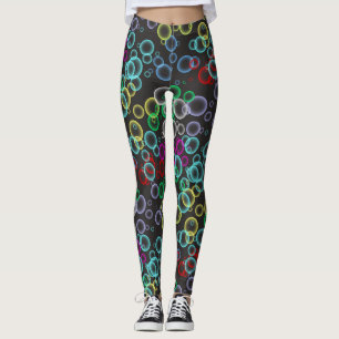 Leggings motif de bulle 02.b DGrey BG