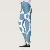 Leggings Motif de bulle bleue (Gauche)
